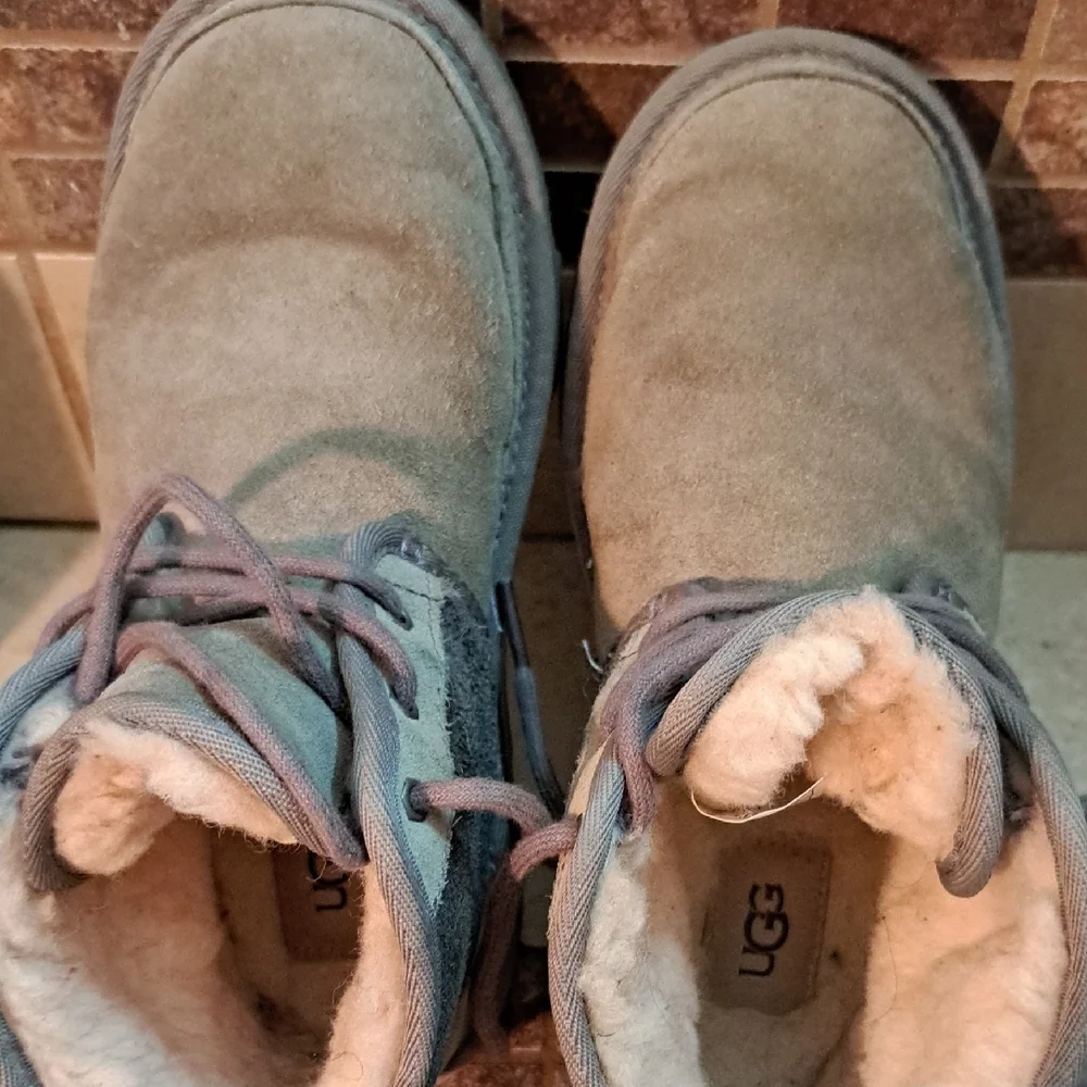 UGG Gray Boots Classic Suede Design